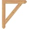 Ekena Millwork Traditional Arts & Crafts Smooth Bracket, Western Red Cedar, 3 1/2"W x 26"D x 30"H BKT04X26X30TRA03SWR - alternate 3